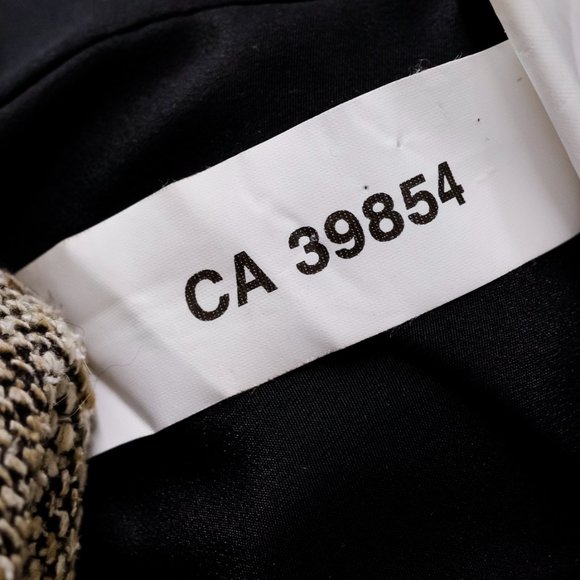 Valentino Brown Tweed Ruffle Jacket - Picture 10 of 10